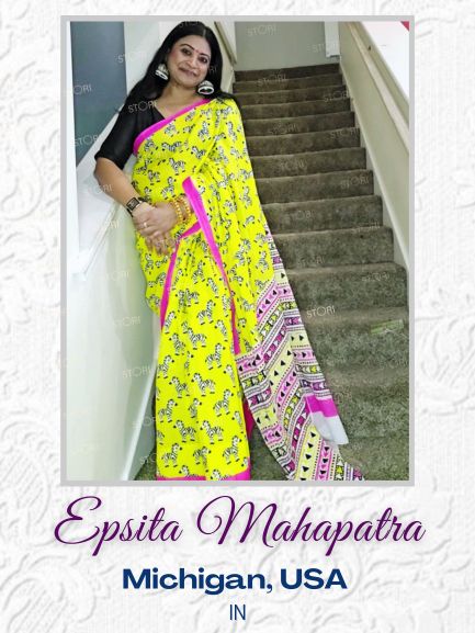 Epsita Mahapatra in STORI Saree