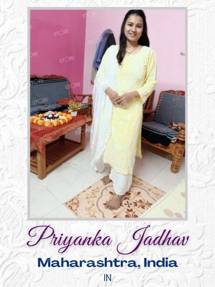 Priyanka in Kaaya Lime Yellow Modal Chikankari Kurti