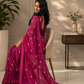 maroon_saree