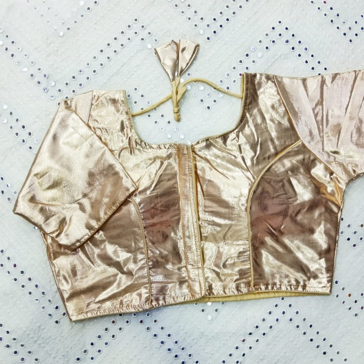 Metallic Shimmer Fancy Blouse