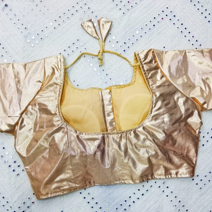 Metallic Shimmer Fancy Blouse