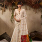 Ivory White Munga Cotton Silk Saree