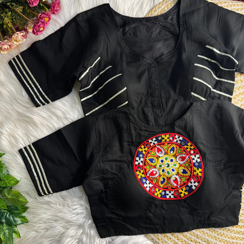 Navratri Traditional Gota Blouse