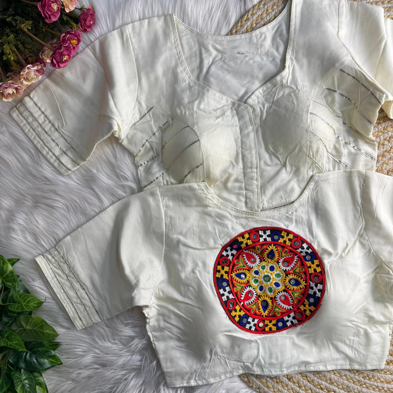 Navratri Traditional Gota Blouse