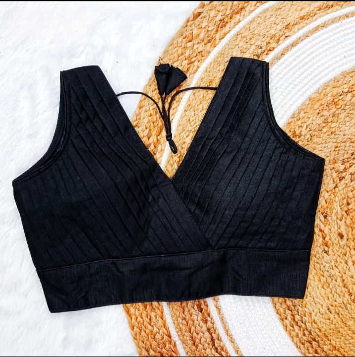 Pleated Shimmer Blouse With Extra Elbow Sleeves