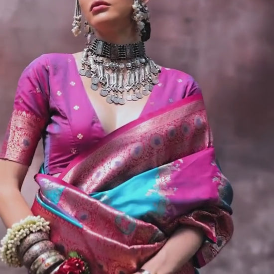 Bridal Banarasi Silk Saree Online-STORI