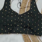 Brocade Woven Dots Tapeta Silk Blouse