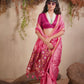 Rama Green Patola Silk Saree