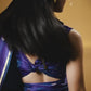 Royal Blue Satin Silk Saree