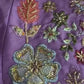 Pastel Shades Soft Silk Blouse With Hand Embroidery