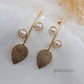 Spade Fresh Water Pearls Statement Earrings