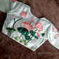 Lotus Printed Pichwai Designer Blouse With Sequins Handwork