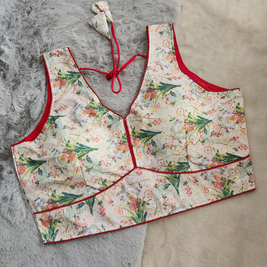 Shop Floral Print Cotton Blouses Online - STORI