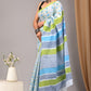 Hailey's Helicopter Cotton Mulmul Saree Online- STORI