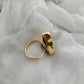 Shop Gemstone Golden Finger Rings Online- STORI