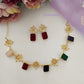 Akshita Single Layer Necklace Set