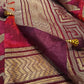 Pink Floral Soft Georgette Saree