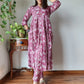 By Pink Coord  Nyra Cut Cotton Kurti Set
