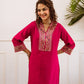 Rani Pink Embroidered Coord Set for women