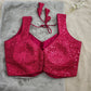 Rani Pink Fish Sequined Blouse