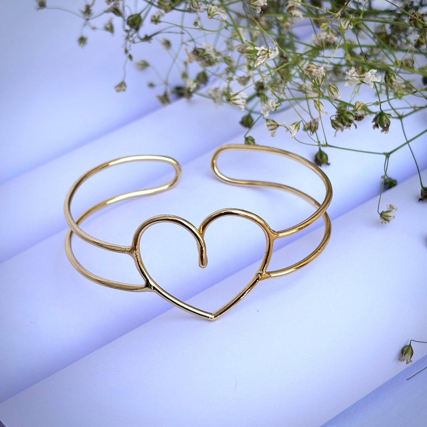 Golden Heart Bracelet