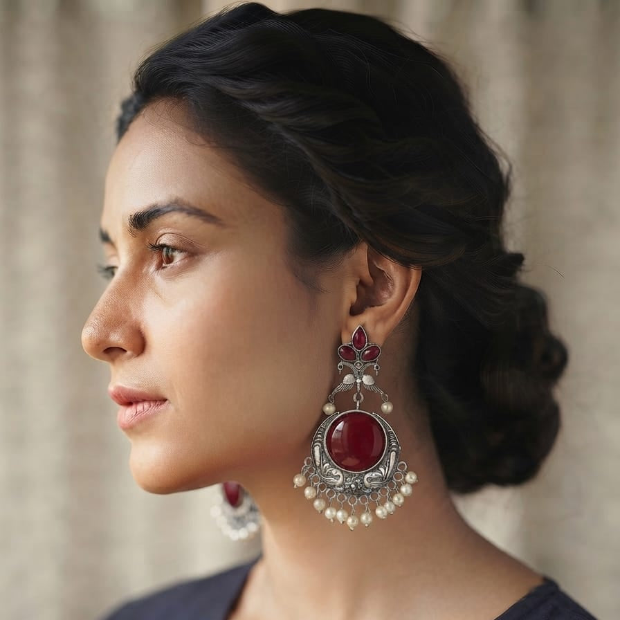 Handmade Brass Earrings with Fine Intricate Designs