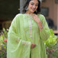 Pastel Green Mul Cotton Salwar Suit