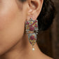 Yashika Silver Lookalike Statement Earrings
