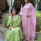 Pastel Pink Mul Cotton Salwar Suit