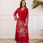 Red 2-Piece Coord Set