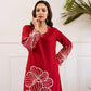 Red 2-Piece Coord Set