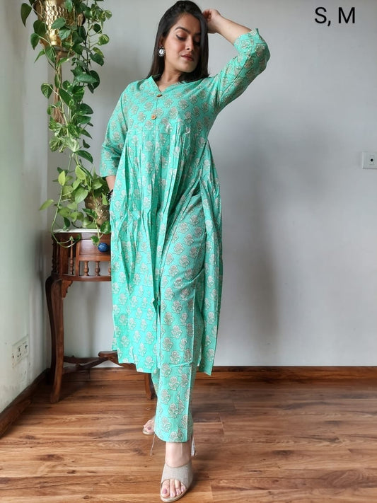 By Green Coord Nyra Kurti Set Online-STORI