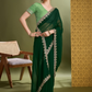 Buy Green  Partywear Sarees Online at STORI