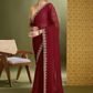Buy Maroon  Partywear Sarees Online at STORI
