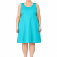 sea green long inner slip plus size