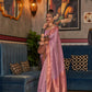 Light Lavendar Tissue Silk Handloom Saree