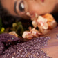Bloom Mauve Heavy Embroidered Net Lehenga