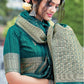 Rama Green Brocade Woven Organza Saree