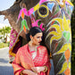 Debian Red Kanjivaram Silk Saree