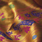 Bright Green Paithani Silk Saree With Designer Blouse