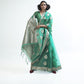 Sage Green Organza Silk Saree