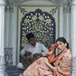 Chikoo Brown Kashmiri Kani Jamewar Saree