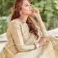 Fawn Brown Zari Woven Linen Silk Saree