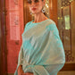 Summer Green Woven Zari Silk Saree