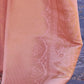 Apricot Peach Handloom Woven Kanjivaram Silk Saree
