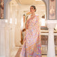 Ivory White Kashmiri Kani Jamewar Saree