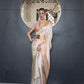 Pale Pinkish White Silk Saree