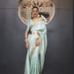 Pastel Arctic Blue Silk Saree