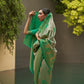 Green & Grey Zari Woven Kanjivaram Handloom Silk Saree