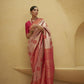 Red Zari Woven Kanjivaram Handloom Silk Saree